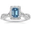 Platinum Luxe Willow Halo Diamond Ring (2/5 ct. tw.), smalltop view