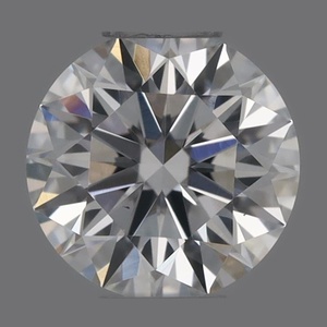 Round diamond — real photo