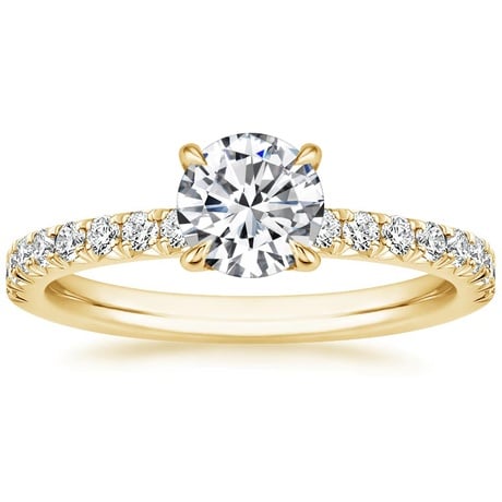 18K Yellow Gold Amelie Diamond Bridal Set