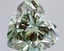 16.54 Ct. Fancy Vivid Green Heart Lab Grown Diamond