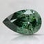 1.11 Ct. Fancy Vivid Pacific Green Pear Lab Grown Diamond