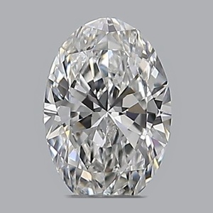 Oval diamond — real photo
