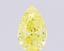 1.25 Ct. Fancy Intense Yellow Pear Lab Grown Diamond