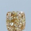 1.05 Ct. Fancy Light Brownish Yellow Cushion Lab Grown Diamond