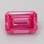 1.82 Ct. Fancy Vivid Pink Emerald Lab Grown Diamond