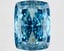 11.92 Ct. Fancy Vivid  Blue Cushion Lab Grown Diamond
