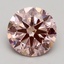 2.50 Ct. Fancy Pink Round Lab Grown Diamond