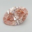 10.19 Ct. Fancy Vivid Pink Oval Lab Grown Diamond