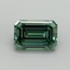 3.03 Ct. Fancy Vivid Green Emerald Lab Grown Diamond