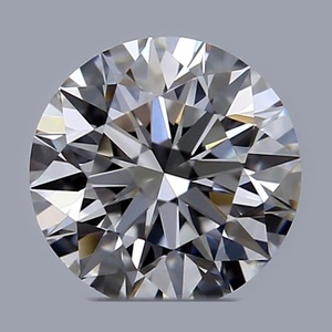 Round diamond — real photo