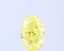 1.17 Ct. Fancy Intense  Yellow Oval Lab Grown Diamond