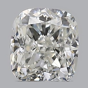 Cushion diamond — real photo