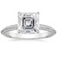 Platinum Callista Diamond Ring, smalltop view