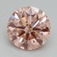 1.84 Ct. Fancy Intense Pink Round Lab Grown Diamond