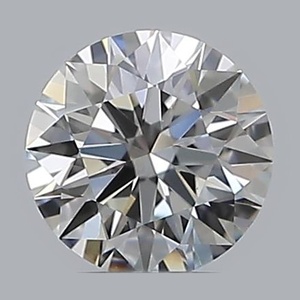 Round diamond — real photo