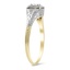 The Shantell Ring, smalltop view on a hand