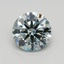 0.59 Ct. Fancy Intense Green Round Lab Grown Diamond