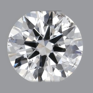 Round diamond — real photo