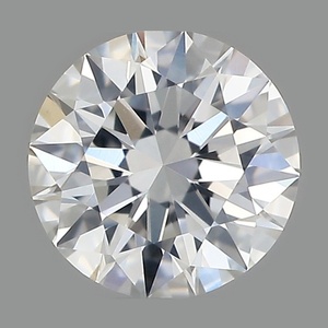 Round diamond — real photo