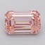 4.16 Ct. Fancy Intense Pink Emerald Lab Grown Diamond