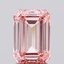 2.50 Ct. Fancy Intense Pink Emerald Lab Grown Diamond