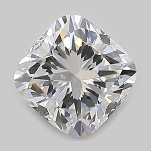 Cushion diamond — real photo