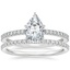 Platinum Viviana Diamond Bridal Set (2/5 ct. tw.)