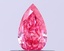 0.32 Ct. Fancy Vivid Pink Pear Lab Grown Diamond