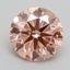 1.50 Ct. Fancy Intense Pink Round Lab Grown Diamond