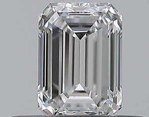 Emerald diamond — real photo