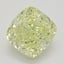1.54 Ct. Fancy Yellow Cushion Diamond