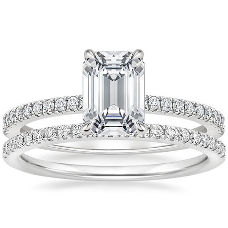 18K White Gold Viviana Diamond Bridal Set (2/5 ct. tw.)