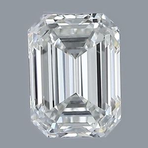 Emerald diamond — real photo