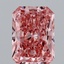 2.08 Ct. Fancy Vivid Pink Radiant Lab Grown Diamond