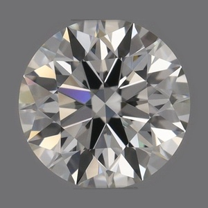 Round diamond — real photo