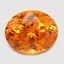 6.8x5.6mm Unheated Orange  Oval  Spessartine Garnet