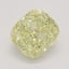 1.14 Ct. Fancy Yellow Cushion Diamond