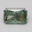 2.04 Ct. Fancy Vivid Green Radiant Lab Grown Diamond