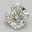 3.04 Ct. Fancy Vivid Pink Cushion Lab Grown Diamond