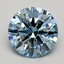2.02 Ct. Fancy Blue Round Lab Grown Diamond