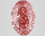 5.22 Ct. Fancy Vivid Brownish Pink Oval Lab Grown Diamond