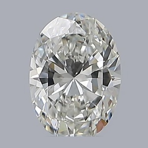 Oval diamond — real photo