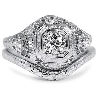 Custom Contoured Hand Engraved Ring