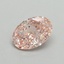 0.52 Ct. Fancy Intense Pink Oval Lab Grown Diamond