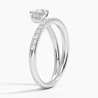Sonya Pear Lab Diamond Wrap Ring (1 ct. tw.)