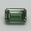 3.50 Ct. Fancy Vivid Green Emerald Lab Grown Diamond