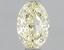 1.01 Ct. Fancy Light Yellow Oval Lab Grown Diamond