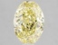 2.10 Ct. Fancy Intense Yellow Oval Lab Grown Diamond