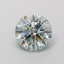1.06 Ct. Fancy Blue Round Lab Grown Diamond