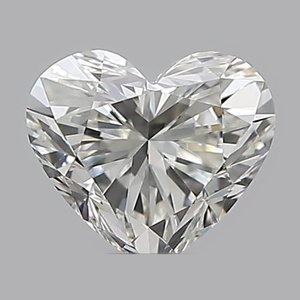 Heart diamond — real photo